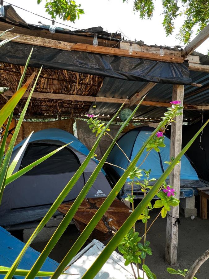 Casa De Los Santos Camping Y Eco Cabanas Isla Holbox Exterior foto