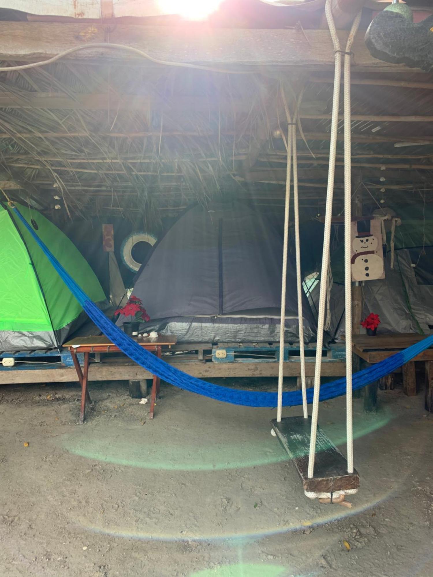 Casa De Los Santos Camping Y Eco Cabanas Isla Holbox Exterior foto