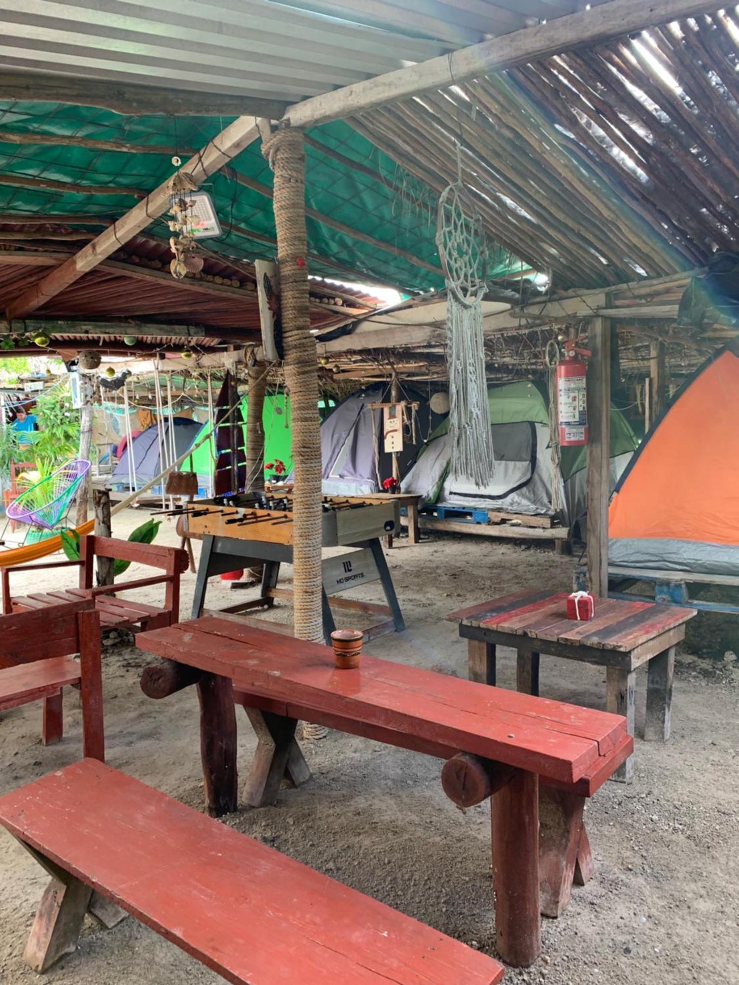 Casa De Los Santos Camping Y Eco Cabanas Isla Holbox Exterior foto