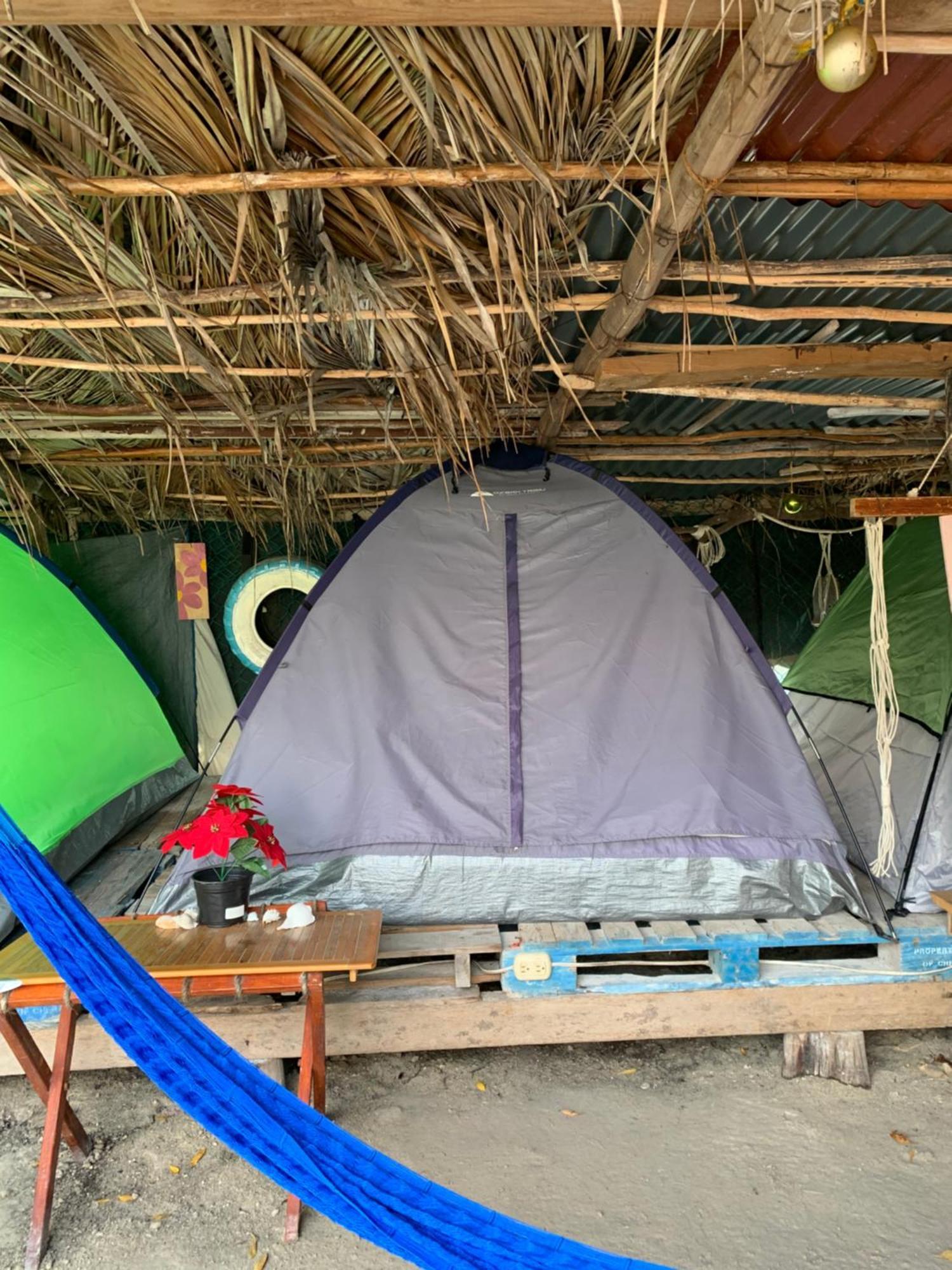 Casa De Los Santos Camping Y Eco Cabanas Isla Holbox Exterior foto