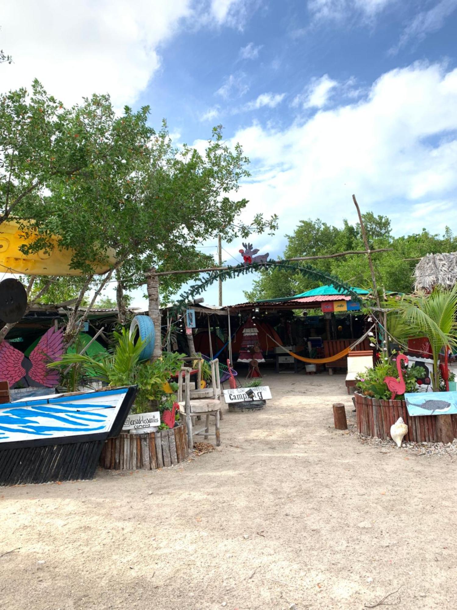 Casa De Los Santos Camping Y Eco Cabanas Isla Holbox Exterior foto