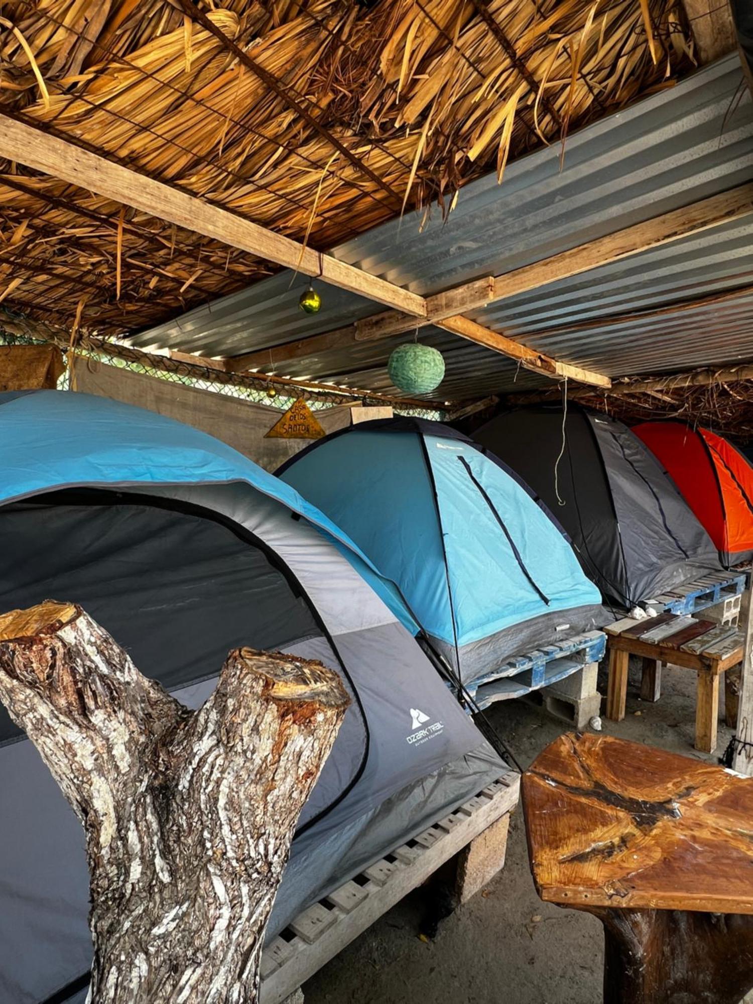 Casa De Los Santos Camping Y Eco Cabanas Isla Holbox Exterior foto